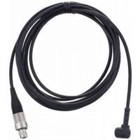 

Sennheiser Right Angle Copper Wire Cable with 3-pin Lemo for 3000 & 5000 Series Pocket Transmitters, Black