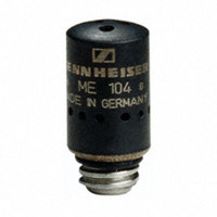

Sennheiser ME 104 Cardioid Mini-Microphone Capsule, Black