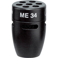 

Sennheiser ME34 Cardioid Microphone Capsule, 40Hz-20kHz Frequency Response, 50 Ohm Impedance, Black