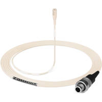 

Sennheiser MKE1 Paintable Omnidirectional Subminiature Lavalier Microphone with Pigtails, 3.3mm Capsule, 20Hz to 20kHz Frequency Response, Beige