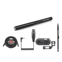 

Sennheiser MKE600 Shotgun Microphone with Boompole and Rycote 14cm Classic Softie Kit
