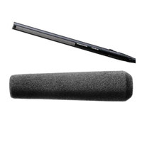 

Sennheiser MKH-416 Short Shotgun Interference Tube Microphone with Gray Foam Windscreen