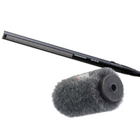 

Sennheiser MKH-416 Short Interference Tube Microphone with Rycote 18cm Long Hair Softie