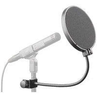

Sennheiser MZP 40 Close-talking Protection Pop Shield with Gooseneck Stand, Black