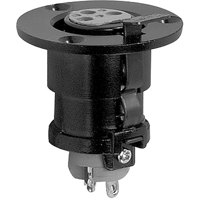 

Sennheiser IS Series 5-pin XLR Female Flange Mount for Fixed Installation, Required Cut-out Hole 24mm (0.94")