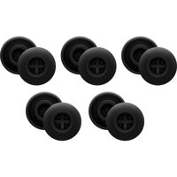 

Sennheiser Silicone Ear Adapter for IE 40/400/500 Pro Ear Monitor, Medium, Black, 5-Pair