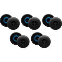 

Sennheiser Silicone Ear Adapter for IE 40/400/500 Pro Ear Monitor, Large, Blue, 5-Pair