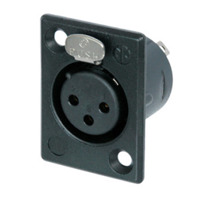 

Sennheiser NC3FP-B 3-Pin XLR Socket for ANR Headset