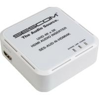 

Sescom UHD 4K/2K HDMI Audio Inserter and HDMI Extender - B-Stock (US Adapter Only)