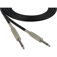 

Sescom 100' Canare Star-Quad 1/4" TS Male to 1/4" TS Male Audio Cable, 21 AWG, Black