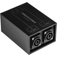 

Sescom speakON Breakout Audio Box with NL4 to Two NL4 Chassis Connectors