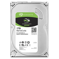 

Seagate BarraCuda 1TB 3.5" Internal Desktop Hard Drive, SATA 6Gb/s, 210MB/s Maximum Sustained Data Rate