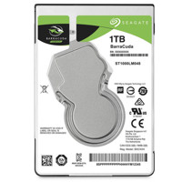 

Seagate BarraCuda 1TB 2.5" Internal Laptop Hard Drive, 5400 RPM, SATA 6Gb/s, Up to 140MB/s Data Transfer Rate