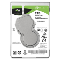 

Seagate Seagate BarraCuda 2TB 2.5" Internal Laptop Hard Drive, 5400 RPM, SATA 6Gb/s, Up to 140MB/s Data Transfer Rate