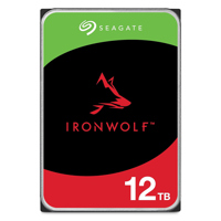 

Seagate IronWolf 12TB NAS Internal Hard Drive - CMR 3.5" SATA 6Gbps, 7200 RPM, 256MB Cache, 210Mbps Data Transfer Rate