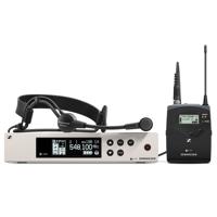

Sennheiser ew 100 G4-ME3 Wireless Headmic Set, Bodypack Transmitter, ME 3 Cardioid Headset Microphone, A: 516 - 558 MHz