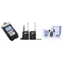 

Sennheiser ew 112 P G4 Camera Lavalier Set, Bodypack Transmitter & ME 2 Lav Omni Mic, A1: 4700 - 516 MHz - Bundle With Zoom H4n Pro Handy Mobile 4-Track Recorder, Cleaning Kit