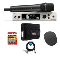 

Sennheiser ew 500-G4-935 Wireless Vocal Set with Handheld Transmitter, MMD 935-1 Microphone Head, GW1: 558 - 595 MHz - Bundle With Gator Cases GM-1W Wireless System Bag, On-Stage ASWS58 Foam Windscreen, More