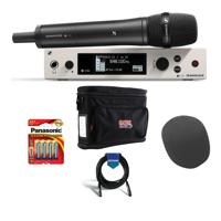 

Sennheiser ew 500-G4-965 Wireless Vocal Set with Handheld Transmitter, MMK 965-1 Microphone Head, AW+: 470 - 558 MHz - Bundle With Gator Cases GM-1W Wireless System Bag, On-Stage ASWS58 Foam Windscreen, More