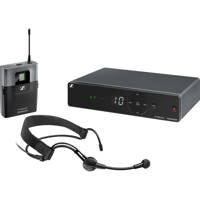 

Sennheiser XSW 1-ME3-A Wireless Headmic Set, Includes SK-XSW Bodypack Transmitter, ME3-II Cardioid Condenser Headmic, EM-XSW 1 Switching Diversity Receiver, Frequency Band A: 548-572MHz