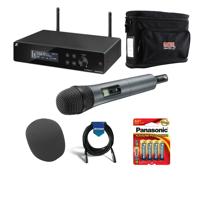

Sennheiser XSW 2-835-A Wireless Handheld Microphone System with e835 Capsule, Includes EM-XSW 2 Receiver, SKM 835-XSW Handheld Transmitter, MZQ1 Microphone Clamp, A: 548 to 572MHz - With Accessory Kit