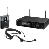 

Sennheiser XSW 2-ME3-A Wireless System, Includes ME3-2 Cardioid Headset Microphone, EM-XSW 2 Receiver, SK-XSW Bodypack Transmitter, Frequency Band A: 548 to 572MHz