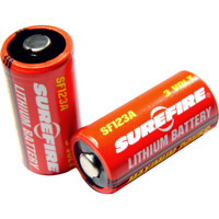 

SureFire Lithium 3V 123A Batteries (Not Rechargeable), Pack of 2