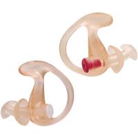 

SureFire EarPro EP3 Sonic Defenders Double-Flanged Filtered Earplugs, Small, 1 Pair, Clear