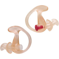 

SureFire EarPro EP3 Sonic Defenders Double-Flanged Filtered Earplugs, Small, 1 Pair, Clear