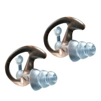 

SureFire EP4 Defenders Plus Triple-Flanged Filtered Earplugs, Medium, 25 Pairs, Clear