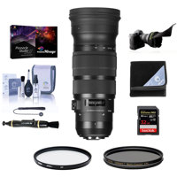 

Sigma 120-300mm f/2.8 DG OS APO HSM Sports Zoom Lens for Canon EF, Bundle with PC Accessory Kit