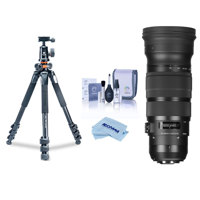 

Sigma 120-300mm f/2.8 DG OS APO HSM Sports Zoom Lens for Nikon DSLR Camera - Bundle with Vanguard Alta Pro 264AT Tripod, Cleaning Kit, Microfiber Cloth