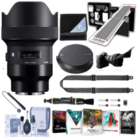 

Sigma 14mm f/1.8 DG HSM ART Lens for Leica L Mount Cameras, Black - Bundle With Lens Wrap, Flex Lens Shade, Cleaning Kit, Capleash II, Lens Cleaner, Mac Software Package, Sigma UD-11 USB Dock