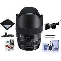 

Sigma 14-24mm f/2.8 DG HSM ART Wide-Angle Zoom Lens, for Sigma DSLR Cameras - Bundle With Lens Wrap, Cleaning Kit, Flex Lens Shade, Lens Cleaner, Capleash II, PC Software Package,