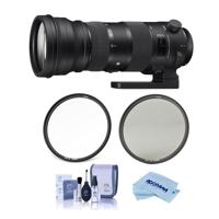 

Sigma 150-600mm F5-6.3 DG OS HSM Sport Lens for Nikon DSLR Cameras - Bundle With Haida 105mm NanoPro MC Circular Polarizer Filter, Haida 105mm NanoPro MC Clear Filter, Cleaning Kit, MicroFiber Cloth