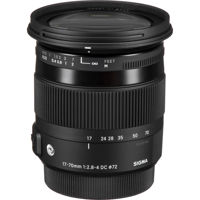 

Sigma 17-70mm f/2.8-4 DC Macro OS (Optical Stabilizer) HSM Lens for Canon EF - USA Warranty
