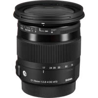 

Sigma 17-70mm f/2.8-4 DC Macro OS (Optical Stabilizer) HSM Lens for Nikon DSLR Cameras - USA Warranty