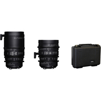 

Sigma 18-35mm T2 and 50-100mm T2 High Speed Zoom Cine Lenses with Case, Metric, Arri PL Mount
