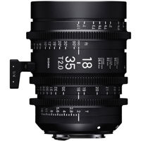 

Sigma 18-35mm T2 High Speed Zoom Cine Lens, Metric, Canon EF Mount