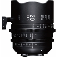 

Sigma 20mm T1.5 FF High Speed Prime Cine Lens, Metric, Canon EF Mount