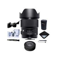 

Sigma 20mm f/1.4 DG HSM ART Lens for Nikon DSLR Cameras - Bundle With Flex Lens Shade, Lens Wrap (19x19), Lens Pouch, Cleaning Kit, Cleaner
