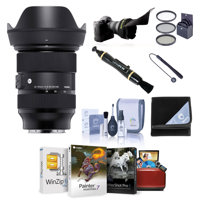 

Sigma 24-70mm F2.8 DG DN Art Lens for Leica L-Mount Bundle with Filter Kit, Shade, Warp, Cleaner, Corel Mac Software Pack and Accessories