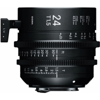 

Sigma 24mm T1.5 FF High Speed Prime Cine Lens, Metric, Canon EF Mount