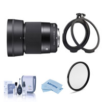 

Sigma 30mm f/1.4 DC DN Contemporary Lens for Leica L, Bundle with Filter Kit