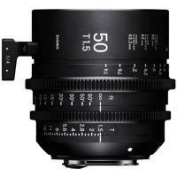 

Sigma 50mm T1.5 FF High-Speed Prime Cine Lens, Fully Luminous Markings, Feet, Canon EF Mount