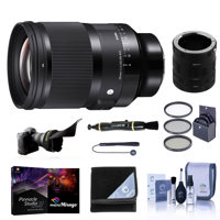 

Sigma 35mm f/1.2 DG DN ART Lens for Sony E-Mount - Bundle With 82mm Filter Kit, Flex Lens Shade, Cleaner, Capleash, Lens Wrap, Macro Extension Tube Set, Cleaning Kit, Pro Software Package