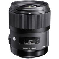

Sigma 35mm f/1.4 DG HSM ART Lens for Nikon AF Cameras - USA Warranty