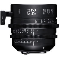 

Sigma 24mm T1.5 FF High-Speed Prime Cine Lens, Fully Luminous Markings, Feet, Canon EF Mount