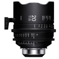 

Sigma 20mm T1.5 FF High Speed Art Prime Lens, iTechnology, PL Mount, Metric