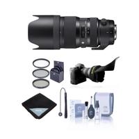 

Sigma 50-100mm f/1.8 DC HSM Art Lens for Canon EF - Bundle with 82mm Filter Kit, Flex Lens Shade, Lens Wrap (19x19), Cleaning Kit, Cap Leash